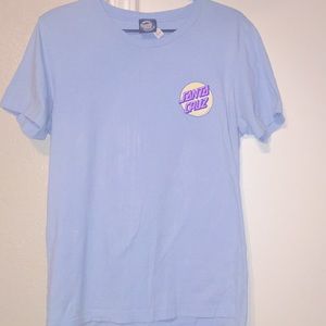 Baby Blue Santa Cruz T-shirt
